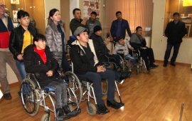 Мүмкіндігі шектеулі жандар «Есік» қорымдары тарихымен танысты