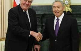 ҚР Президенті Милош Земанды президенттік сайлаудағы жеңісімен құттықтады
