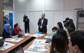 Алматы облысында  болашақ журналистерге арналған  шеберхана ашылды