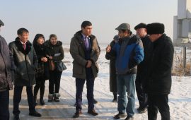 ҚР Мәжіліс депутаты С.Сапиев жұмыс барысымен Талғар ауданына келді.