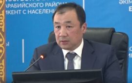 Шымкент қаласының әкімі орысша сөйлемегені үшін аудан әкіміне ескерту жасады (видео)