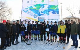 Алматы облысында хоккейден мектепаралық жарыс өтті