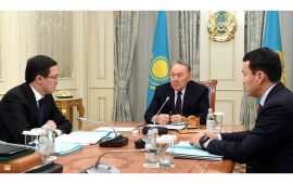 Мемлекет басшысы Ұлттық банк төрағасы Данияр Ақышевті қабылдады