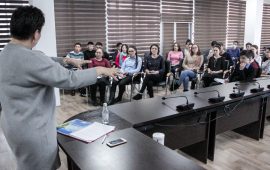 В Алматинской области проводят мастер-классы для студентов факультета журналистики