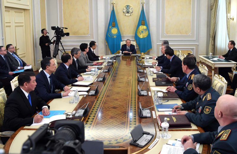 Нұрсұлтан Назарбаевтың төрағалығымен Қауіпсіздік кеңесінің отырысы өтті(видео)