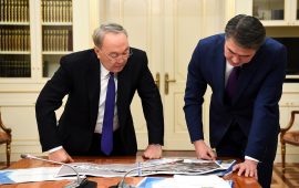 Мемлекет басшысы Астана қаласының әкімі Әсет Исекешевті қабылдады