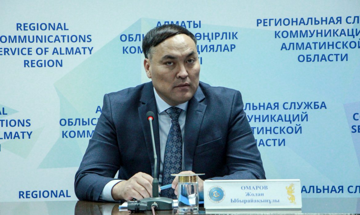 Итоги работы и будущие планы развития Райымбекского района были представлены на брифинге  Региональной службы коммуникаций