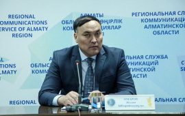 Итоги работы и будущие планы развития Райымбекского района были представлены на брифинге  Региональной службы коммуникаций