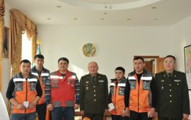 АСТАНА ҚАЛАСЫНДА АДАМ ӨМІРІН ҚҰТҚАРЫП ҚАЛҒАН ҚҰРЫЛЫСШЫЛАР МАРАПАТТАЛДЫ