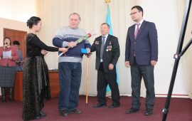 Чернобыль ардагерлері құрметке бөленді