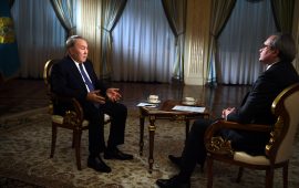 Елбасы Ресейдің «Первый канал» телеарнасына сұхбат берді