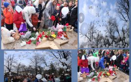 ТАЛҒАРЛЫҚТАР КЕМЕРОВО ҚАЛАСЫНДА ТІЛСІЗ ЖАУДАН ҚАЗА ТАПҚАНДАРДЫ ЕСКЕ АЛДЫ