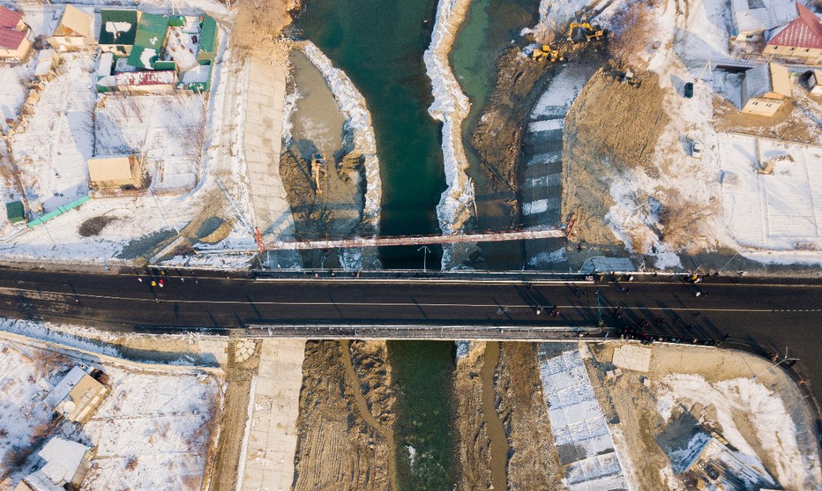 Два новых моста дали в пользование жителям дачных массивов в Талдыкоргане