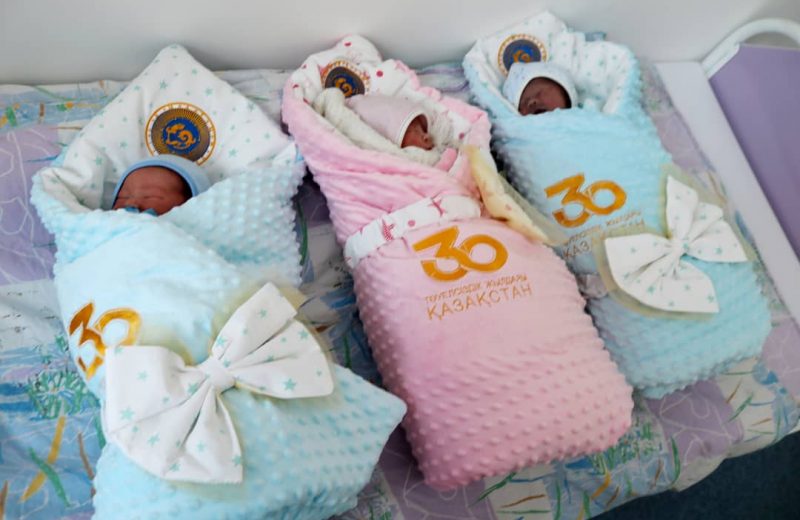 К  30 –летию Независимости Казахстана в Алматинской области появились на свет 150 младенцев