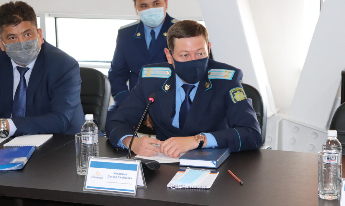 Бизнесмены озвучили свои вопросы транспортному прокурору Талдыкоргана