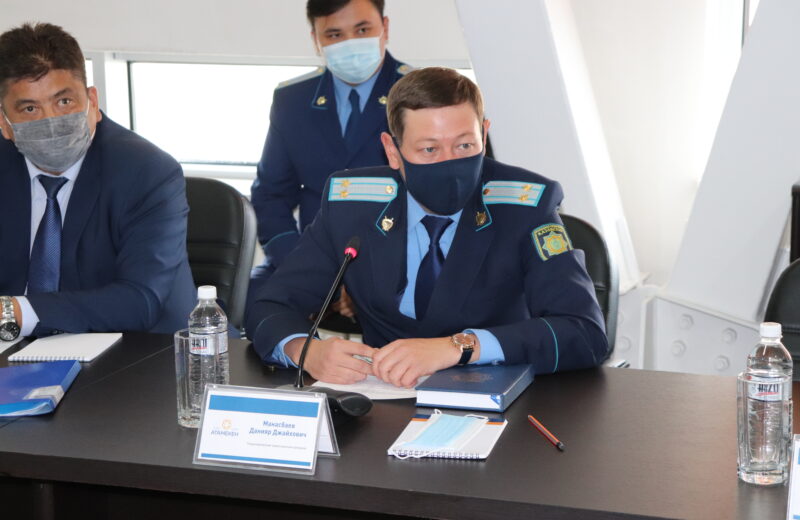 Бизнесмены озвучили свои вопросы транспортному прокурору Талдыкоргана