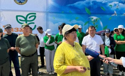 «Таза Қазақстан»: в Алматинской области прошла акция «Таза орта – саналы қоғам»