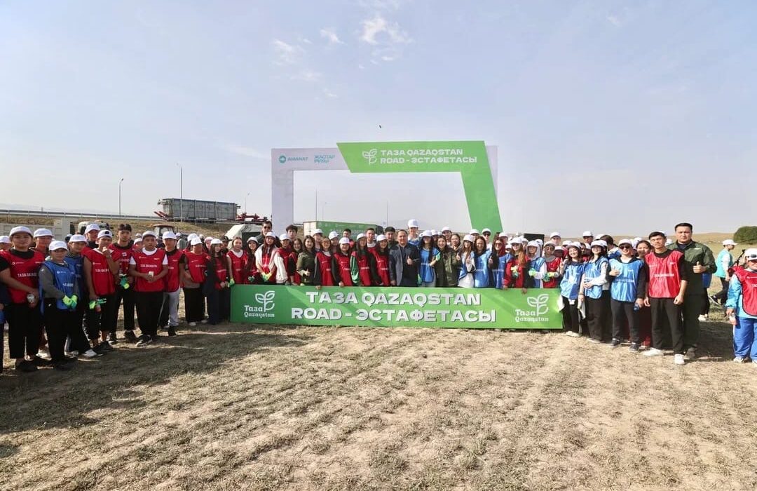 Road-эстафета «Taza Qazaqstan» партии «AMANAT» формирует у общества привычку бережно относиться к природе