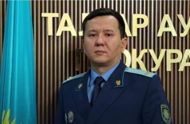 Талғарда жаңа аудан прокуроры тағайындалып, жұмыстың басым бағыттары айқындалды