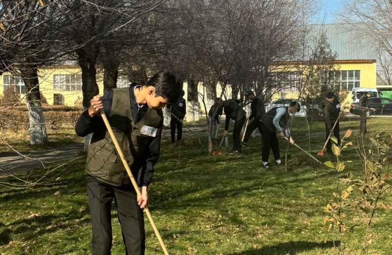 Проведена информационно-просветительская экологическая встреча на тему «Таза табиғат – ел көркі!» в Жамбылском районе