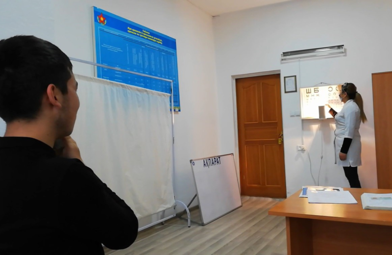 Әскерге шақырылушыларды медициналық тексеруді жергілікті денсаулық сақтау органдары жүргізеді