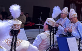 Лисаков қаласында Құрманғазы оркестрінің «Халық әуені» концерті өтті