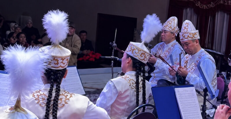 Лисаков қаласында Құрманғазы оркестрінің «Халық әуені» концерті өтті