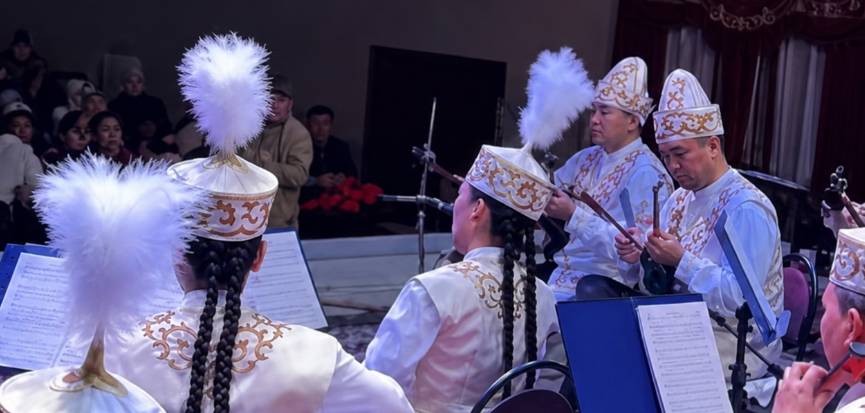 Лисаков қаласында Құрманғазы оркестрінің «Халық әуені» концерті өтті