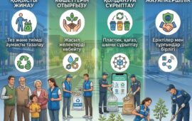«Таза Қазақстан» – тазалықтан басталған үлкен өзгеріс