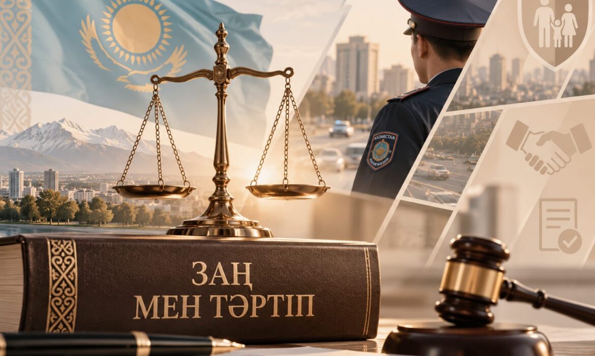 ЗАҢ МЕН ТӘРТІП — ҚОҒАМ ТҰРАҚТЫЛЫҒЫНЫҢ БЕРІК НЕГІЗІ