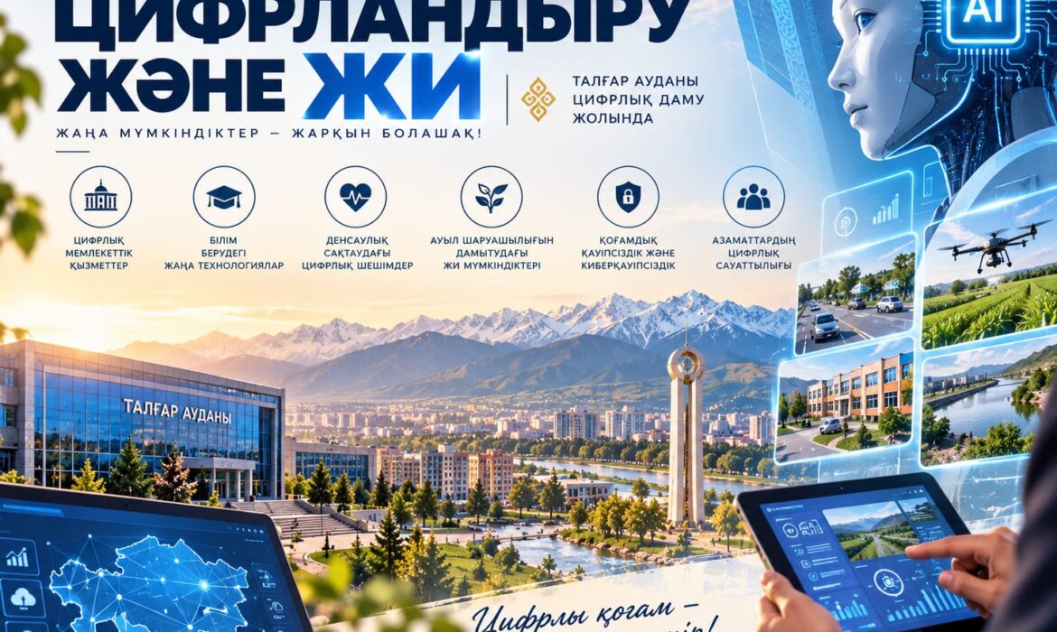 ЦИФРЛАНДЫРУ ЖӘНЕ ЖАСАНДЫ ИНТЕЛЛЕКТ — ЖАҢА ДӘУІРДІҢ МҮМКІНДІКТЕРІ