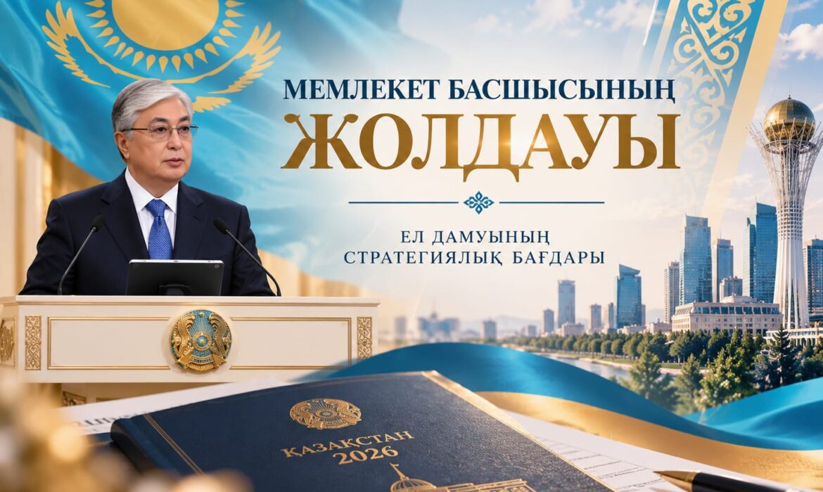 МЕМЛЕКЕТ БАСШЫСЫНЫҢ ЖОЛДАУЫ — ЕЛ ДАМУЫНЫҢ СТРАТЕГИЯЛЫҚ БАҒДАРЫ