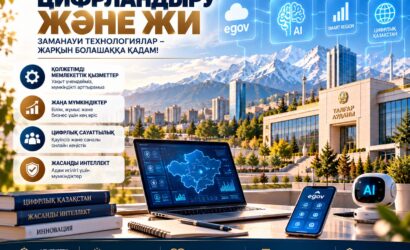 ЦИФРЛАНДЫРУ ЖӘНЕ ЖАСАНДЫ ИНТЕЛЛЕКТ: ЗАМАН ТАЛАБЫНА САЙ ДАМУ