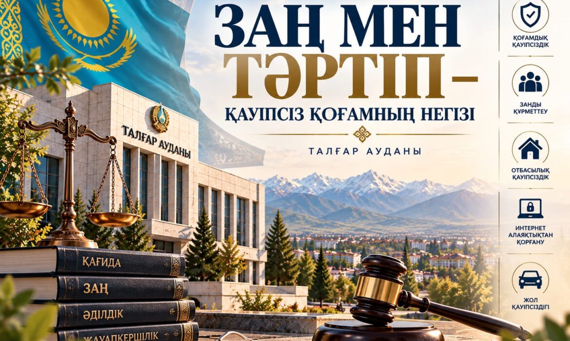 Заңға құрмет – тұрақтылықтың негізі
